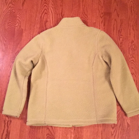 Land’s End thick cozy plush fleece jacket - Picture 4 of 5